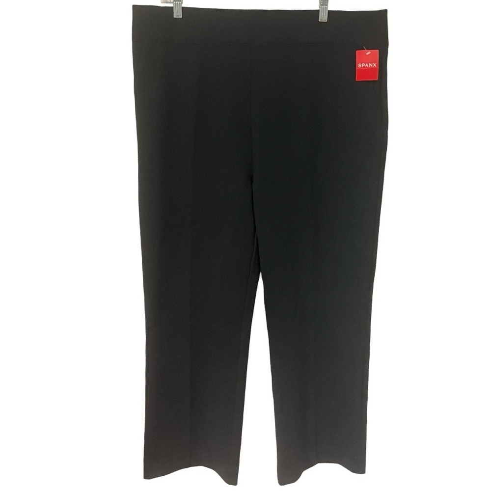 NWT Spanx The Perfect Pant Kick Flare Classic Black Women's Plus Size 3X